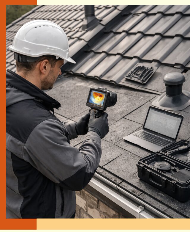 Тепловизионное обследование кровли в Кызыле для выявления дефектов