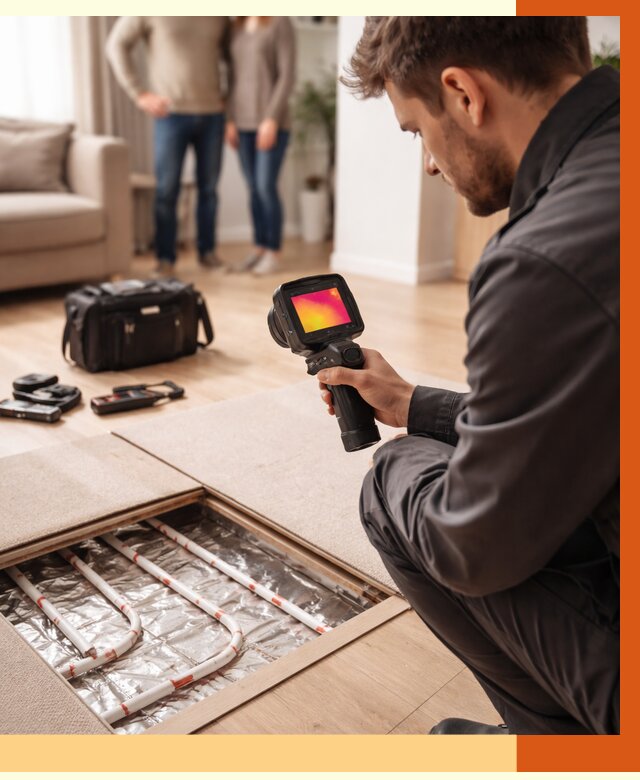 Тепловизионное обследование теплого пола в Кызыле от 4667 руб. — ТепломастерКзл