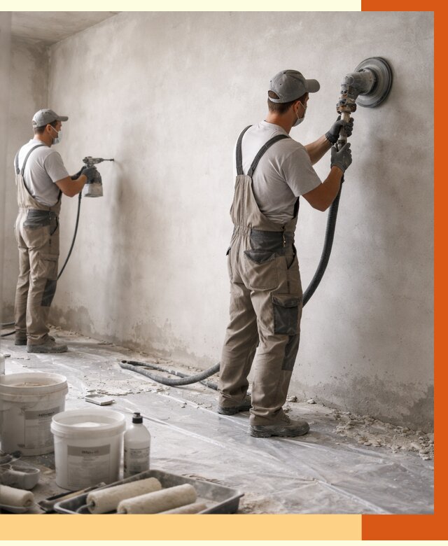 Подготовка поверхности под напыление в Кызыле от 1245 руб. — ТепломастерКзл