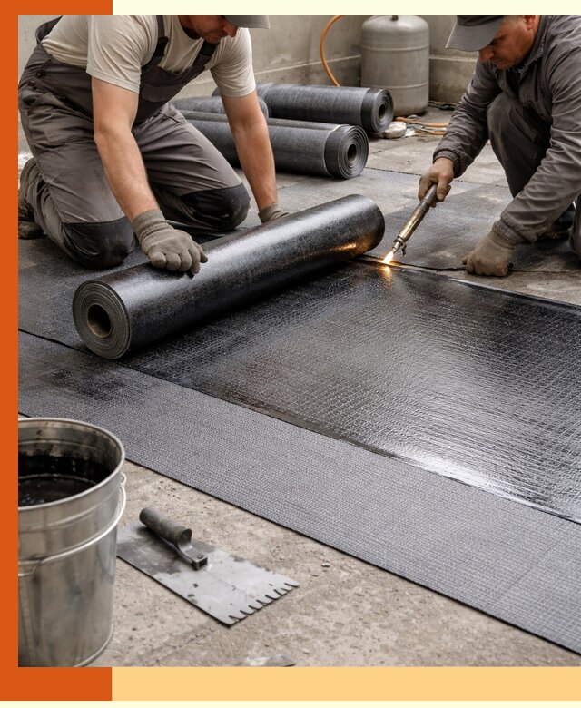 Монтаж гидроизоляционной мембраны в Кызыле для зданий и конструкций