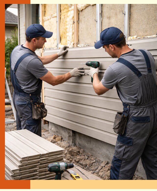 Монтаж сайдинга после утепления в Кызыле качественно и надежно