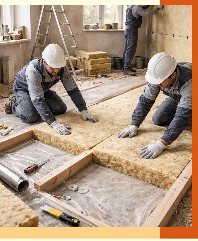 Восстановление теплоизоляции в Кызыле от 8815 руб. — ремонт утепления под ключ | ТепломастерКзл