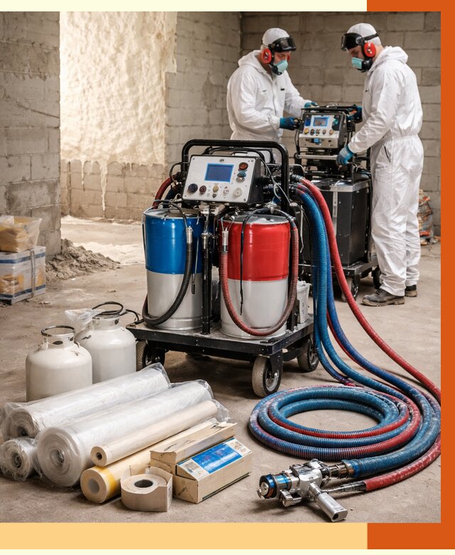 Аренда установки для напыления ППУ в Кызыле от 36299 руб. | ТепломастерКзл