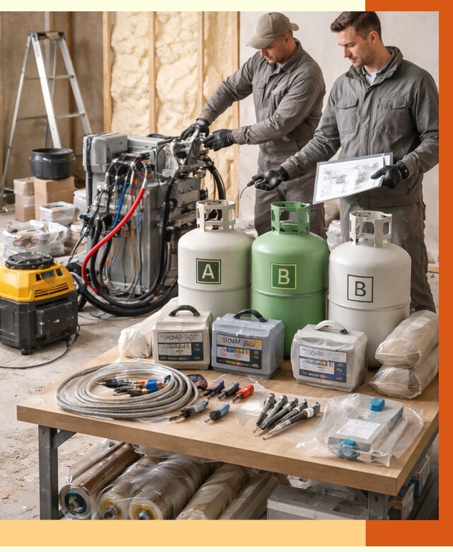 Продажа компонентов ППУ с консультацией в Кызыле от 4356 руб. | ТепломастерКзл